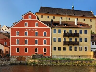 Český Krumlov Hotel Mlyn מראה חיצוני תמונה